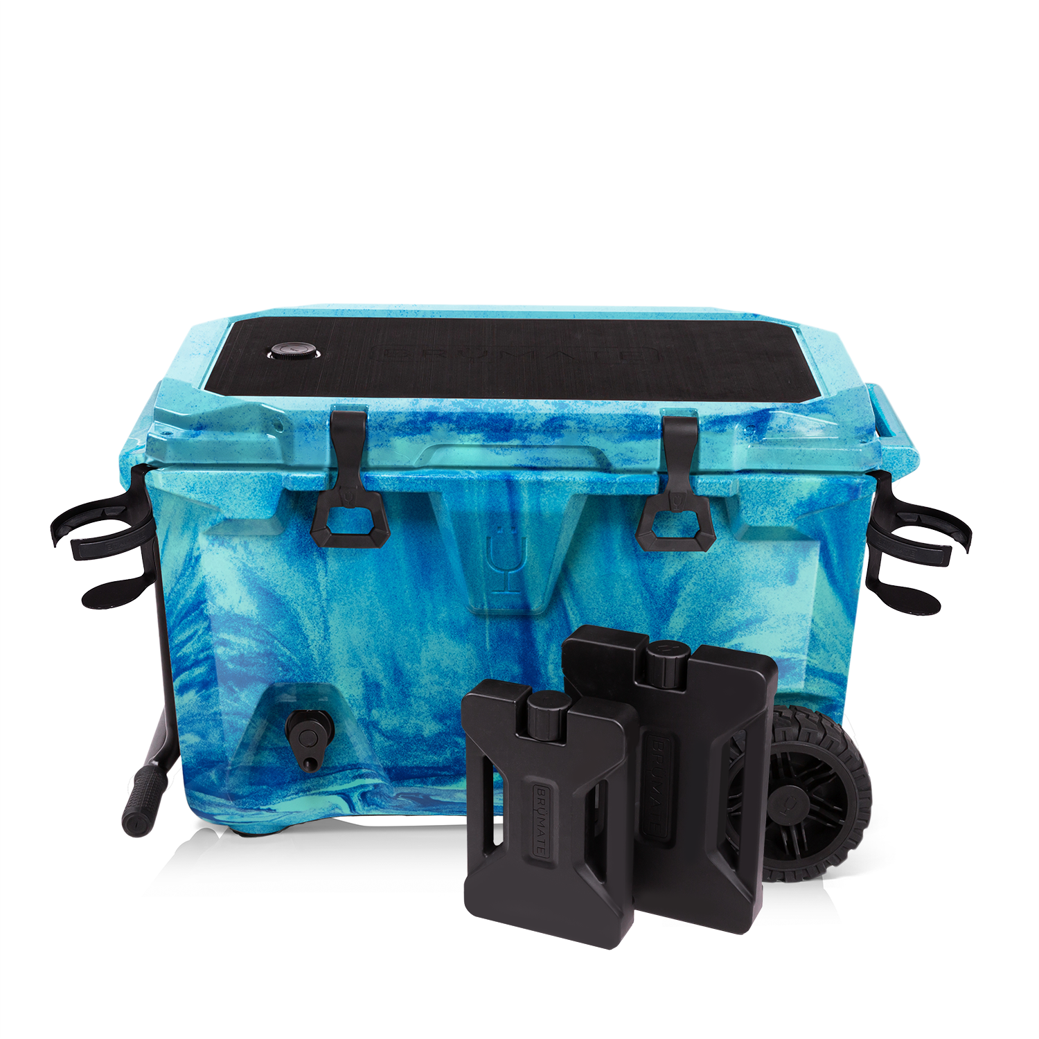 BrüTank 55-Quart Double Drink Holder Cooler Bundle