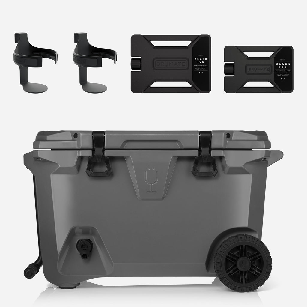 BrüTank 55-Quart Double Drink Holder Cooler Bundle